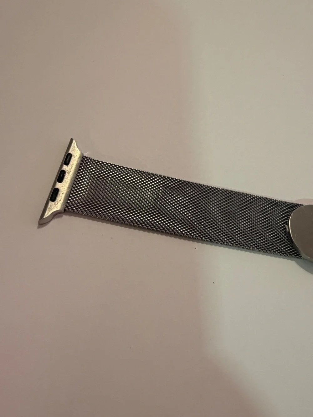 Silver Milanese Loop Mesh Metal Watch Band for Apple Watch Series 7